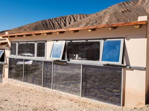 Casa Ecológica ◁ ¿Cómo construir una casa amigable con el medio ambiente y auto sustentable? 🍃 Ejemplo de muro Trombe