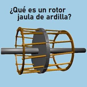 ¿Qué es un rotor jaula de ardilla?